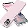 OTOFLY Compatible with iPhone 12 Pro Max Case 67 inch2020Silky and Soft Touch Series Premium Soft Liquid Silicone Rubber FullBody Protective Bumper Case Ice Pink