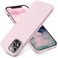OTOFLY Compatible with iPhone 12 Pro Max Case 67 inch2020Silky and Soft Touch Series Premium Soft Liquid Silicone Rubber FullBody Protective Bumper Case Ice Pink