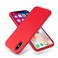 OTOFLY for iPhone X Case Silky and Soft Touch Series Premium Soft Silicone Rubber FullBody Protective Bumper Case Compatible with Apple iPhone XONLY Red