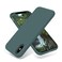 OTOFLY Compatible with iPhone Xs Max CaseUltra Slim Fit iPhone Case Liquid Silicone Gel Cover with Full Body Protection AntiScratch Shockproof Case Upgraded Version Pine Green