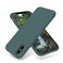 OTOFLY Compatible with iPhone Xs Max CaseUltra Slim Fit iPhone Case Liquid Silicone Gel Cover with Full Body Protection AntiScratch Shockproof Case Upgraded Version Pine Green