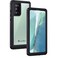 Lanhiem Galaxy Note 20 Case Builtin Screen Protector with Fingerprint Film Waterproof Dustproof Case Full Body Heavy Duty Protective Cover for Samsung Galaxy Note 20 67 inch BlackClear