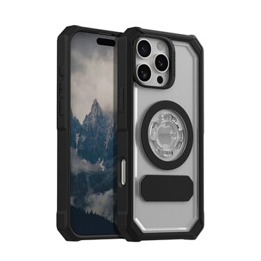 ROKFORM Case Compatible with iPhone 16 Pro Max Crystal Series Magnetic Cover Clear