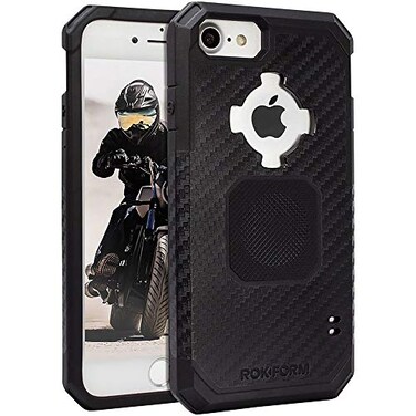 Rokform iPhone SE 2nd generation876 Magnetic Case with Twist Lock Military Grade Rugged iPhone Case Series Black