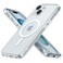 Mobnano for iPhone 15 Case Compatible with MagSafe Crystal Clear Case with Magnetic Ring Multicolor Protective Shockproof Bumpers Not Yellowing Slim Cover for Men Women Clear