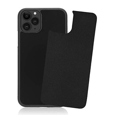 Selendis Anti Gravity Phone Case Compatible with iPhone 12 Pro Max Sticky Selfie Suction Black AntiGravity Case for iPhone 12 Promax Magic Nano Gravity Case