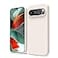oakxco for Google Pixel 9 Pro XL Phone Case Liquid Silicone Thin Slim Soft Rubber Gel TPU Plain Protective Simple Cover for Women Girl Cute Matte Solid Color Aesthetic Beige Stone Cream