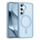 RALEAVO for Samsung Galaxy A15 Case Strong Magnetic Case Compatible with Magsafe Slim Shockproof Protective Phone Cover for A15 Phone Case with Translucent Hard BackBlue