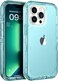 ORIbox for iPhone 1312 Pro Max Case 10 FT Military Grade Drop Protection Transparent Heavy Duty Shockproof AntiFall Case 67 inch 3 in 1 Crystal Blue