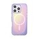 PopSockets iPhone 16 Pro Phone Case with MagSafe Wireless Charging Compatible Purple Aura