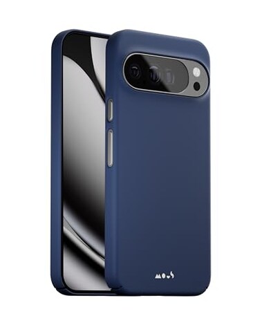Mous for Google Pixel 10 Pro XL 2025 Case Compatible with Qi2 MagSafe and Pixelsnap Super Thin AntiScratch Protective Phone Cover Denim Blue