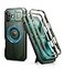 Dexnor for iPhone 16 Plus Case with Slide Camera CoverAdjustable Kickstand Builtin Screen ProtectorCompatible with MagSafe Shockproof Bumper Cases HeavyDuty Magnetic Protective CoverArmy Green