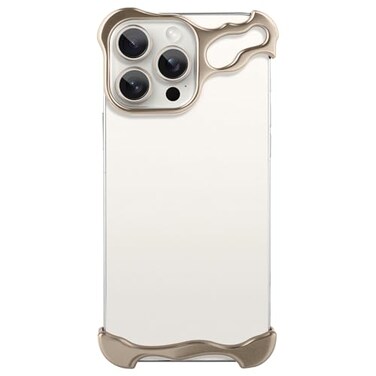 aidvaia Phone Case Compatible with iPhone 16 Pro Max Compatible with Lens Camera Protection Frameless Minimalist Design Extremely Highlighting Personality