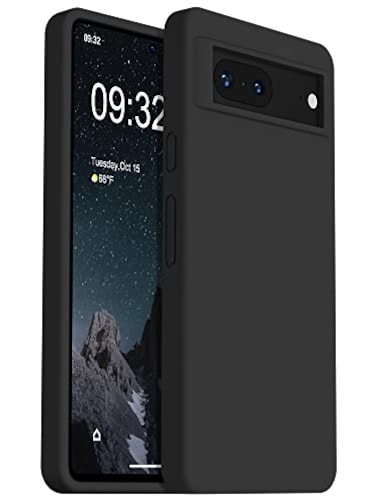 OTOFLY Designed for Pixel 7 Case Silicone Shockproof Slim Thin Phone Case for Google Pixel 7 63 inch Black