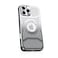 ANSCLT Aluminum Metal Back Plate Phone Case for iPhone 16 Pro MaxHollow Heat Dissipation Structure TPU Protection Beautiful Durable and WearResistant 69 Silver