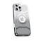 ANSCLT Aluminum Metal Back Plate Phone Case for iPhone 16 Pro MaxHollow Heat Dissipation Structure TPU Protection Beautiful Durable and WearResistant 69 Silver