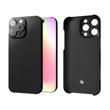 Latercase Compatible with iPhone 16 Pro Classic Durable iPhone 16 Pro Phone Case 06mm Thin Aramid Fiber 10 Grams Precision Lasercut Full Camera Protection Nonslip Matte Finish