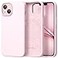 GolbinBox Magnetic for iPhone 13 Case iPhone 14 Case Compatible with MagSafe Soft AntiScratch Microfiber Lining Slim Liquid Silicone Shockproof Protective Phone Case 61 inch Chalk Pink