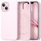 GolbinBox Magnetic for iPhone 13 Case iPhone 14 Case Compatible with MagSafe Soft AntiScratch Microfiber Lining Slim Liquid Silicone Shockproof Protective Phone Case 61 inch Chalk Pink