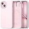 GolbinBox Magnetic for iPhone 15 Case Compatible with MagSafe Soft AntiScratch Microfiber Lining Slim Liquid Silicone Shockproof Protective Phone Case for iPhone 15 61 inch Chalk Pink
