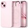 GolbinBox Magnetic for iPhone 15 Case Compatible with MagSafe Soft AntiScratch Microfiber Lining Slim Liquid Silicone Shockproof Protective Phone Case for iPhone 15 61 inch Chalk Pink