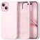 GolbinBox Magnetic for iPhone 15 Case Compatible with MagSafe Soft AntiScratch Microfiber Lining Slim Liquid Silicone Shockproof Protective Phone Case for iPhone 15 61 inch Chalk Pink