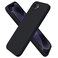 ORNARTO Compatible with iPhone 17e Case and for iPhone 16e Case 61 Liquid Silicone 3 Layers Full Covered Soft Gel Rubber Shockproof Cover Protective Phone Cases for 16e 17eBlack