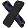 ORNARTO Compatible with iPhone 17e Case and for iPhone 16e Case 61 Liquid Silicone 3 Layers Full Covered Soft Gel Rubber Shockproof Cover Protective Phone Cases for 16e 17eBlack