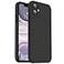 Vooii Compatible with iPhone 11 Case Upgraded Liquid Silicone with Flat Edges Camera Protection Soft AntiScratch Microfiber Lining Phone Case for iPhone 11 61 inch Black