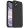 Vooii Compatible with iPhone 11 Case Upgraded Liquid Silicone with Flat Edges Camera Protection Soft AntiScratch Microfiber Lining Phone Case for iPhone 11 61 inch Black