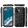 Marrkey Waterproof Case for iPhone 16 Pro Max Heavy Duty Durable Metal Full Body Builtin Screen Protection Case Shockproof Dustproof Rugged Military Grade Defender for iPhone 16 Pro Max Black
