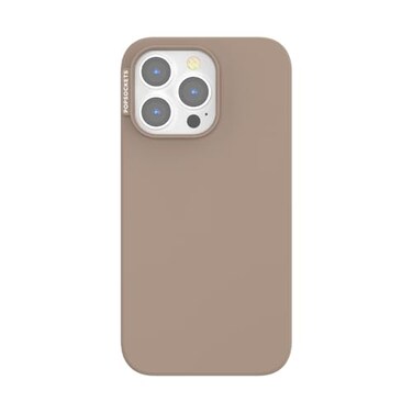 PopSockets iPhone 13 Pro Phone Case with MagSafe Wireless Charging Compatible Brown Latte