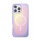 PopSockets iPhone 16 Pro Max Phone Case with MagSafe Wireless Charging Compatible Purple Aura
