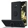 Telaso for Samsung Galaxy Note 9 Case Slim Liquid Silicone Kickstand with 360 Ring Holder Support Car Mount Shockproof Protective Galaxy Note 9 Phone Case Cover for Girls Women Black