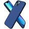 ORNARTO Compatible with iPhone 13 Case 61 Slim Liquid Silicone 3 Layers Full Covered Soft Gel Rubber Phone Case Protective Cover 61 InchRoyal Blue