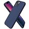 ORNARTO Compatible with iPhone 13 Case 61 Slim Liquid Silicone 3 Layers Full Covered Soft Gel Rubber Phone Case Protective Cover 61 InchNavy Blue