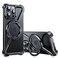 OATSBASF Minimalist Phone Case Compatible with iPhone 15 Pro Max 67 360 Rotation Kickstand Aluminum Metal Frameless Design Bumper Z Case Protective Shock Grade Shell Black