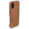 Dockem Genuine Leather Case V2 for iPhone 16 Plus with Full Camera Control Cutout Compatible with MagSafe MSGL Light Brown