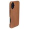Dockem Genuine Leather Case V2 for iPhone 16 Plus with Full Camera Control Cutout Compatible with MagSafe MSGL Light Brown