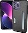 Smartish iPhone 14 Pro Max Wallet Case Wallet Slayer Vol 2 SlimProtective Credit Card Holder wKickstand Drop Tested Hidden Card Slot Compatible wApple iPhone 14 Pro Max Black Tie Affair