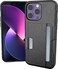 Smartish iPhone 14 Pro Max Wallet Case Wallet Slayer Vol 2 SlimProtective Credit Card Holder wKickstand Drop Tested Hidden Card Slot Compatible wApple iPhone 14 Pro Max Black Tie Affair