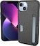 Smartish iPhone 14 Wallet Case Wallet Slayer Vol 2 Slim Protective Credit Card Holder wKickstand Drop Tested Hidden Card Slot Cover Compatible wApple iPhone 14 Black Tie Affair