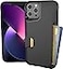 Smartish iPhone 1212 Pro Wallet Case Wallet Slayer Vol 1 Slim Protective Credit Card Holder Drop Tested Hidden Credit Card Slot Cover for Apple iPhone 1212 Pro Black Tie Affair