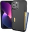 Smartish iPhone 1212 Pro Wallet Case Wallet Slayer Vol 1 Slim Protective Credit Card Holder Drop Tested Hidden Credit Card Slot Cover for Apple iPhone 1212 Pro Black Tie Affair