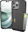 Smartish iPhone 14 Pro Max Wallet Case Wallet Slayer Vol 1 Slim Protective Credit Card Holder Drop Tested Hidden Credit Card Slot Cover for Apple iPhone 14 Pro Max Black Tie Affair