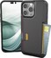 Smartish iPhone 14 Pro Max Wallet Case Wallet Slayer Vol 1 Slim Protective Credit Card Holder Drop Tested Hidden Credit Card Slot Cover for Apple iPhone 14 Pro Max Black Tie Affair