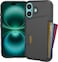 Smartish iPhone 16 Wallet Case Wallet Slayer Vol 1 Slim Protective Credit Card Holder Drop Tested Hidden Credit Card Slot Cover for Apple iPhone 16 Black Tie Affair