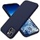 OTOFLY Designed for iPhone 14 Plus Case Silicone Shockproof Slim Thin Phone Case for iPhone 14 Plus 67 inch Midnight Blue