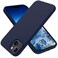 OTOFLY Designed for iPhone 14 Plus Case Silicone Shockproof Slim Thin Phone Case for iPhone 14 Plus 67 inch Midnight Blue
