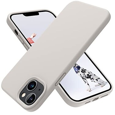 OTOFLY Designed for iPhone 14 Plus Case Silicone Shockproof Slim Thin Phone Case for iPhone 14 Plus 67 inch Stone